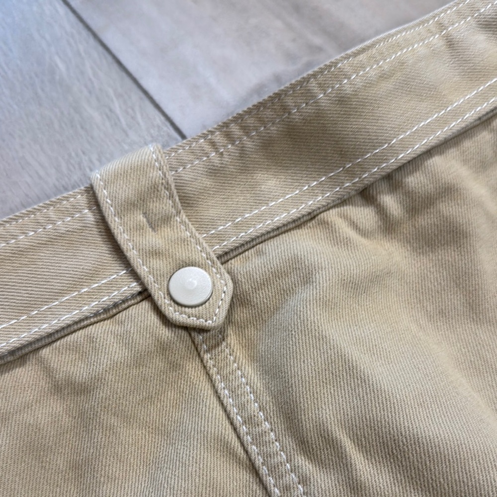 Tan Skirt with Pockets - Picture 10 of 10